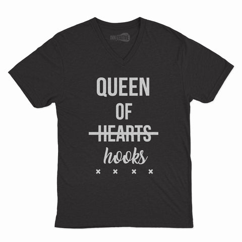 Queen of Hooks V-Neck Shirt